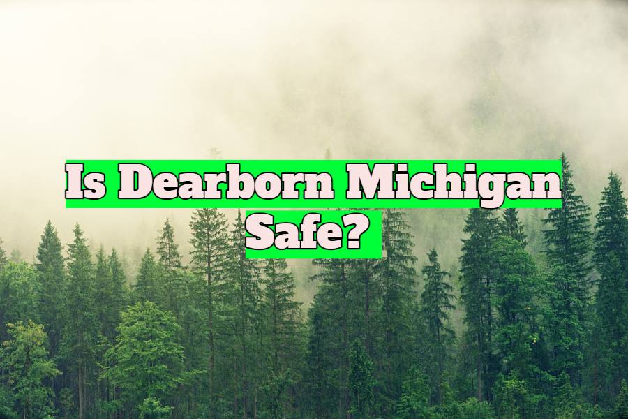 Is Dearborn Michigan Safe